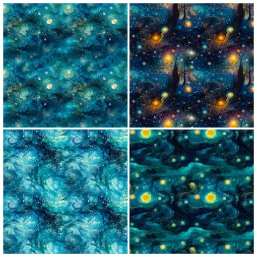 Papel Temático De Cielo Estrellado Azul - Imagen 5