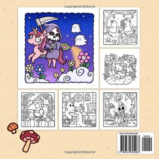 Coco Wyo - Spooky Cutie Libro para colorear - Imagen 2