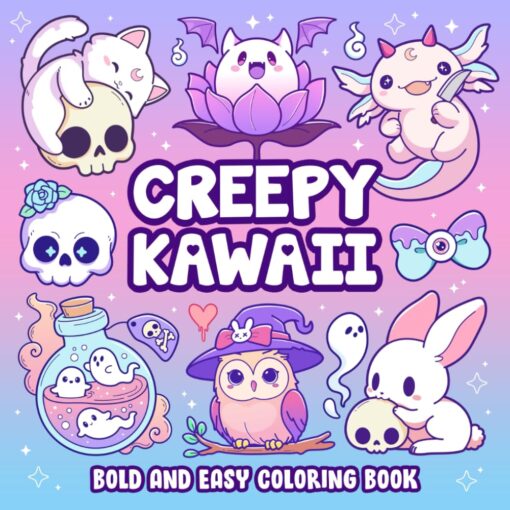 Leriza May - Creepy Kawaii Libro de colorear