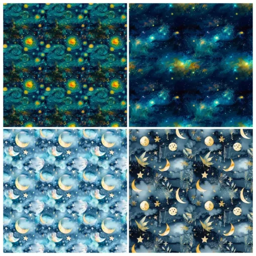 Papel Temático De Cielo Estrellado Azul - Imagen 4