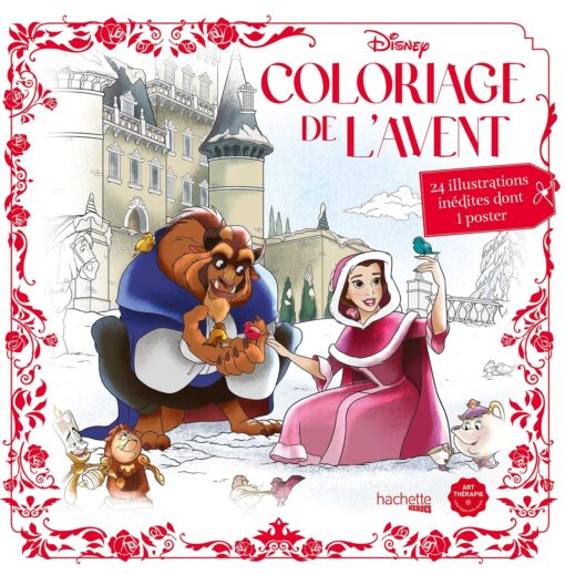 COLORIAGE DE L'AVENT DISNEY